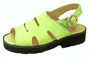 FARO B-472 - Lime Nubuck Slides