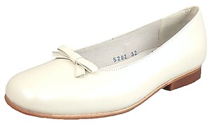B-5202 (Sale) - Ivory Ballet Flats