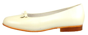 B-5202 (Sale) - Ivory Ballet Flats