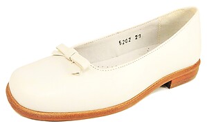 B-5202 - Ivory Ballet Flats - Euro 29 Size 11