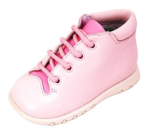 B-6066 - Pink Baby Boots - Euro 19 Size 4