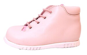 B-6066 - Pink Baby Boots - Euro 20 Size 4.5