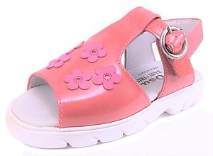 B-6088 - Fuchsia Patent Sandals
