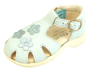 B-6097 - Light Blue Sandals - Euro 19 Size 4