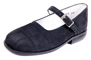 B-6116 - Black Dress Mary Janes