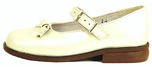 B-6121 - Ivory Mary Janes - Euro 24 Size 7