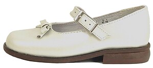 B-6121 - Ivory Mary Janes - Euro 24 Size 7