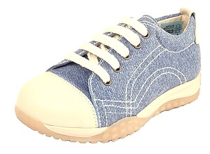 FARO B-6138 - Denim Blue Suede Sneakers