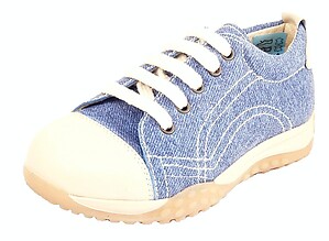 FARO B-6138 - Denim Blue Suede Sneakers