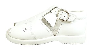 B-6312 - White Dress Shoe-Sandals