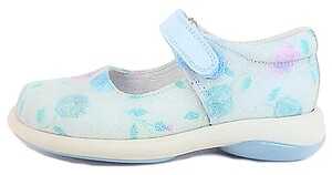 B-6328 - Light Blue Glitter Mary Janes
