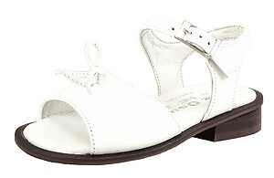 B-6333 - White Dress Sandals