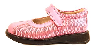 FARO B-6521 - Pink Glitter Mary Janes - Euro 25 Size 8
