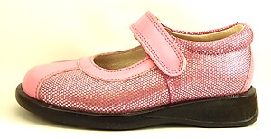 FARO B-6521 - Pink Glitter Mary Janes - Euro 25 Size 8