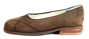 B-6712 (SALE) - Brown Dress Flats - Euro 27 US 10
