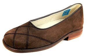 B-6712 (SALE) - Brown Dress Flats - Euro 27 US 10