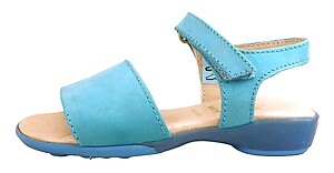 B-6801 - Turquoise Strappy Sandals - Euro 24 Size 7
