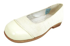 B-6802 - Linen Dress Flats - Euro 27 US Size 10