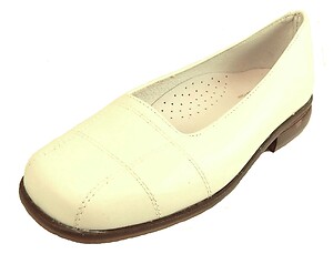 B-6817 - Ivory Ballet Flats - Euro 29 Size 11