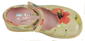 B-6922 - Butterfly Patent MaryJanes - Euro 25 Size 8