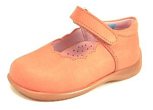 B-7016 - Orange Mary Janes - Euro 19 Size 4