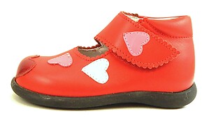 B-7021 (Sale) - Red Heart Boots - Euro 20 Size 4.5