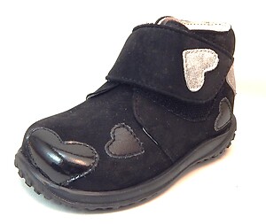 B-7022 (Sale) - Heart Boots - Euro 20 Size 4.5