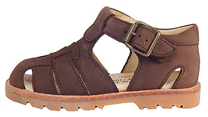 B-7119 - Brown Nubuck Sandals