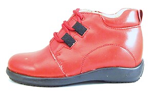 FARO B-7134 - Red Leather Boots - Euro 25 Size 8