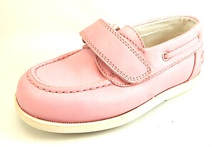 Faro B-7162 S - Pink Boat Shoe Loafers - Euro 25 Size 8