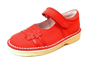 B-7223 - Red Mary Janes - Euro 25 Size 8
