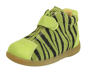 FARO B-7304 - Lime Zebra Boots - Euro 20 Size 4.5