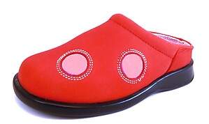 Faro B-7311 - Red & Fuschia Clogs - Euro 25 Size 8