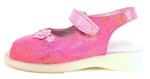 B-7414 - Fuchsia Flower Shoe-Sandals - Euro 25 Size 8