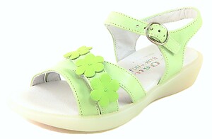 B-7417 - Lime Flower Sandals - Euro 25 Size 8