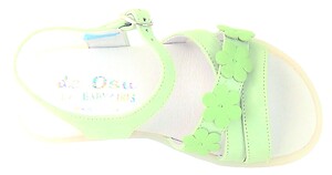 B-7417 - Lime Flower Sandals - Euro 25 Size 8