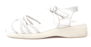 B-7501 - Silver Sandals - Euro 28 Size 10.5