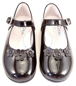 B-7732 - Black Patent Dress Shoes