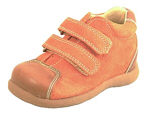 FARO BI-3227 - Orange Suede Boots - Euro 20 Size 4.5