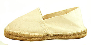 E-12 - Natural Beige Espadrilles