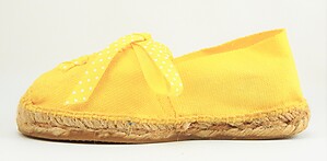 E-18 - Yellow Polka Dot Espadrilles