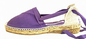 E-21 - Purple Espadrilles - Euro 33 Size 3