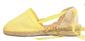 E-21 - Lemon Yellow Espadrilles