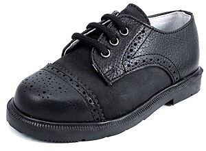 FARO F-2740 - Navy Dress Oxfords - Euro 37 US 5 (youth)