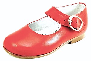 F-3177 - Red Mary Janes - Euro 25 Size 8