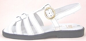 FARO F-3233 - White Bow Dress Sandals