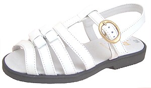 FARO F-3233 - White Bow Dress Sandals