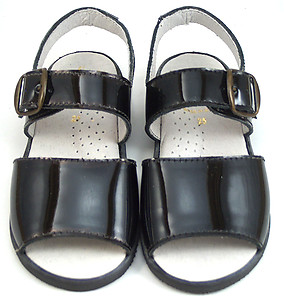 FARO F-3242 - Black Patent Sandals