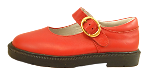 FARO F-3289 - Red Mary Janes - Euro 25 Size 8