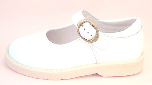 FARO F-3289 - White Patent Mary Janes